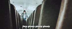   Dean shows off his ghost hunting skills  Let’s be real -