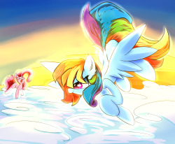 madacon:  Dash above the clouds! …. with pinkie of course,
