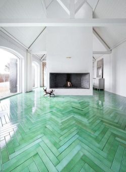 cknd:  Beautiful Modern Interior with Jade Floor.
