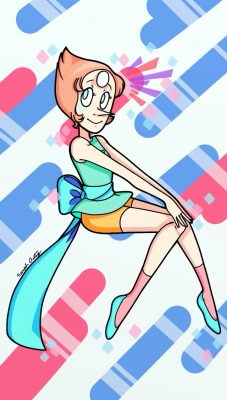 soyoufoundmyblog:  I finally colored my Pearl sketch :p Drawn