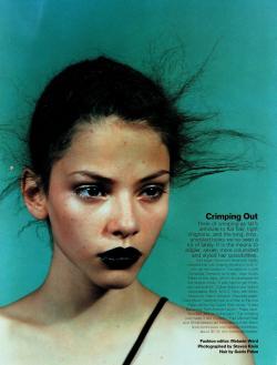 complexae:  CRIMPING OUT    Harper’s Bazaar, September 1996photographer: