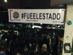deverasquenose:  Mega-protesta por justicia en Ayotzinapa y por