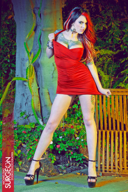 mischiefmadnessmodel:  **Lady in Red** PLEASE SHARE IF YOU LIKE!