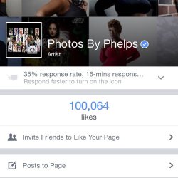 OMG!! 100,000 likes on my fanpage!!!!!!! I’m beyond over