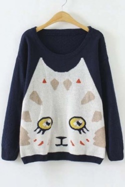 greatwizardcollectionworld:  Today there is a cat theme. Sweaters: