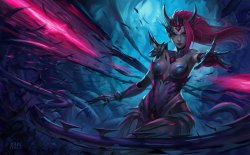 league-of-legends-sexy-girls:  Headhunter Zyra splash art by