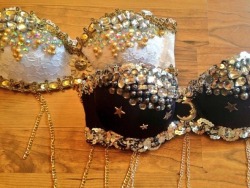 happychunkz:  Above and beyond sun and moon bras my friend made,