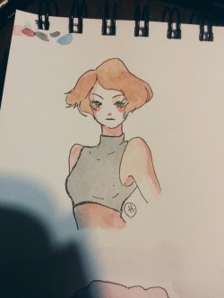 huffiestrikes:  Iâ€™m slowwwwly improving with watercolors