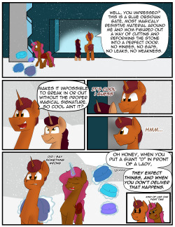 adventuresofthecolossalpony:  Mithril: “you knew i was nervous!”