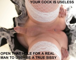 sissylouiseemma:  REBLOG if you are a true SISSY. 