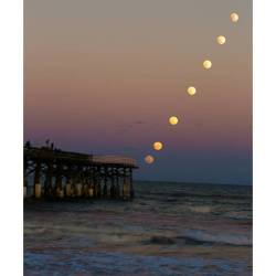 Penumbral Eclipse Rising #nasa #apod #penumbral #eclipse #penumbraleclipse