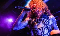 Levi Benton live with Miss May I