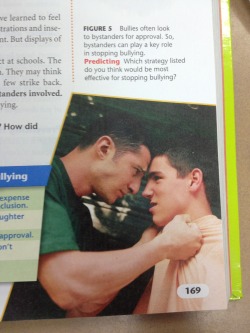 teenagehomewrecker:  This is in my health book about bullying