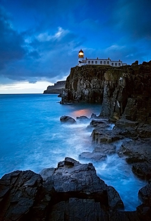 The Blue Nest (Neist Point Lighthouse, Isle of Skye, Scotland)