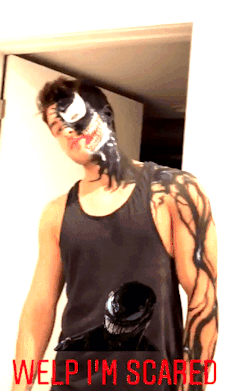 stellina-4ever:Cody Christian as Vemon for Halloween party -