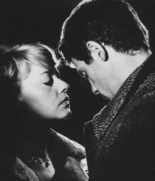 modbeatnik:  Jeanne Moreau and Jean-Paul Belmondo in Moderato