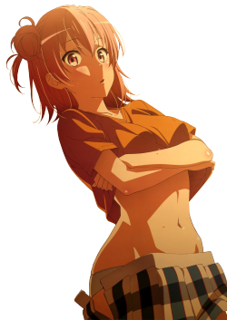 ambi-dere:  Transparent Yuigahama Yui | Source 