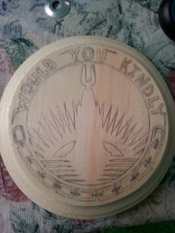 Pyrography projects abounds! I’m hoping these come out