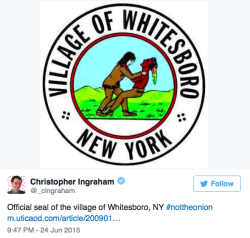 micdotcom:  Yes, in 2016, this town’s seal depicts a white