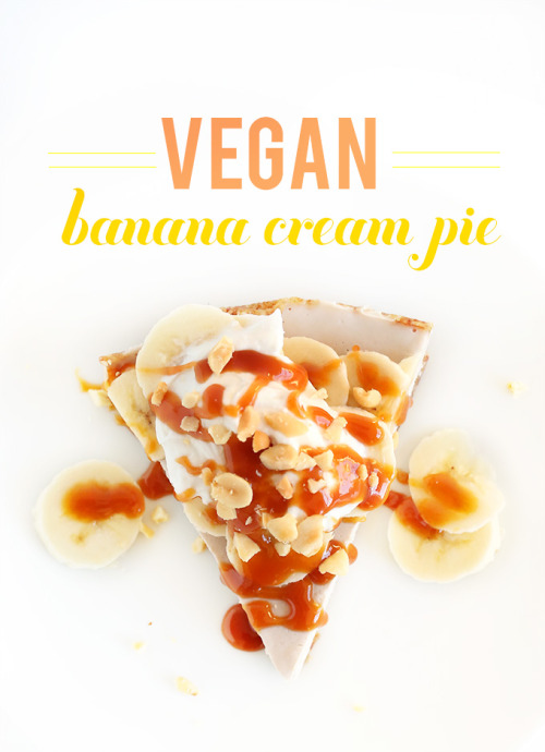 darthxveganx:  assangey:  Vegan Banana Cream Pie via Minimalist Baker   I need this in my face.