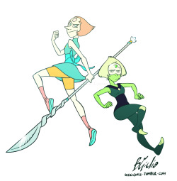 wikigiuli:  P like Pearl and Peridot! (and Pride) Steven Universe