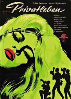 movieposters:  Vie privée / A Very Private Affair (1962), Louis