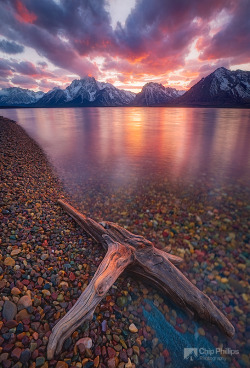 oceandox:  Clearing Storm Jackson Lake by Chip Phillips 