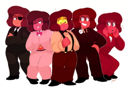 riikaruh:    Rubies in suits   one of my weaknesses 