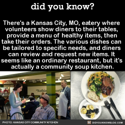 did-you-kno:  There’s a Kansas City, MO, eatery where  volunteers