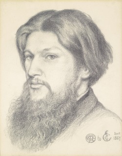 Dante Gabriel Rossetti (English, 1828-1882), Portrait of Ford