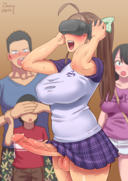 lightninglarz57:  whatever she is seeing in VR i want to make