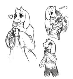 hootadoodle:some undertale fanart!D’awww~! <3