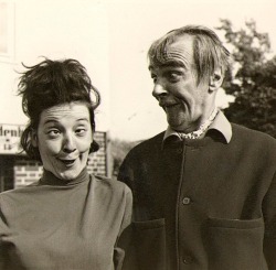 Les grimaces, vers 1960.