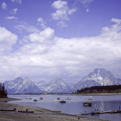 tumbleweedineden:  Jackson Lake, Grand Teton National Park. on