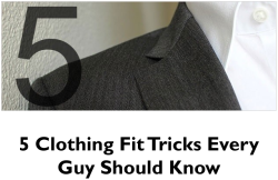 ionlyliftontuesdays:  lifemadesimple:  Clothing Fit Tricks Every