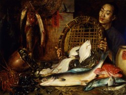 arsvitaest:  The Chinese Fishmonger Author: Theodore Wores (American,