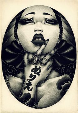 beautifulbizarremag:  42 pages of fabulous “Inked” themed