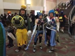 khfriendlyreminders:  More kh cosplays, this time Aqua and Goofy.