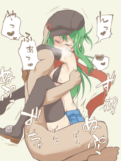 humihako:  [R-18]ムーさん（http://mumumer.tumblr.com/）が昨日の昨日にお誕生日だったとの事なのであがりちゃんとおめでたいｯｸｽ!