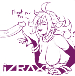 xizrax: android 21 is hungry more treats at my patreon  I wana