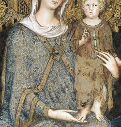 v-ersacrum:  Simone Martini, Maestà (detail), 1315 