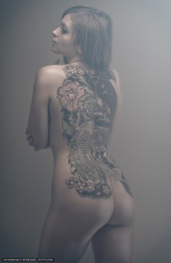 thatattoozone:Collette Dellaperuto (Pthalo Suicide)