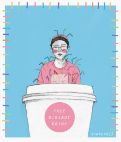 shokuyo23:  Free Giriboy Drink