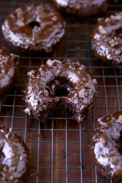foodsforus:  Mexican Chocolate Donuts  