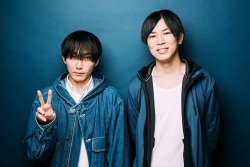 Photos of Isayama Hajime and noko (Lead vocalist of Shinsei