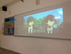 winryrockbelling:  watched swimming anime during lunch break