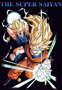 80s90sdragonballart:  jinzuhikari:  Vegeta SSJ 2 & Goku SSJ3