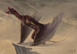 dragon-dungeon:  drake by Surk3