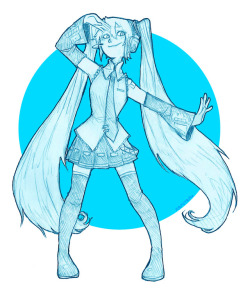 xamitra:They call me Miku Miku Miku~♫