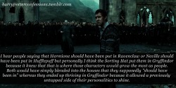 harry potter confessions.